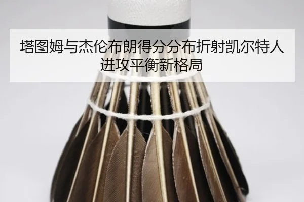 塔图姆与杰伦布朗得分分布折射凯尔特人进攻平衡新格局